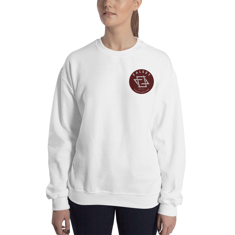 Chest Embroidery Crewneck